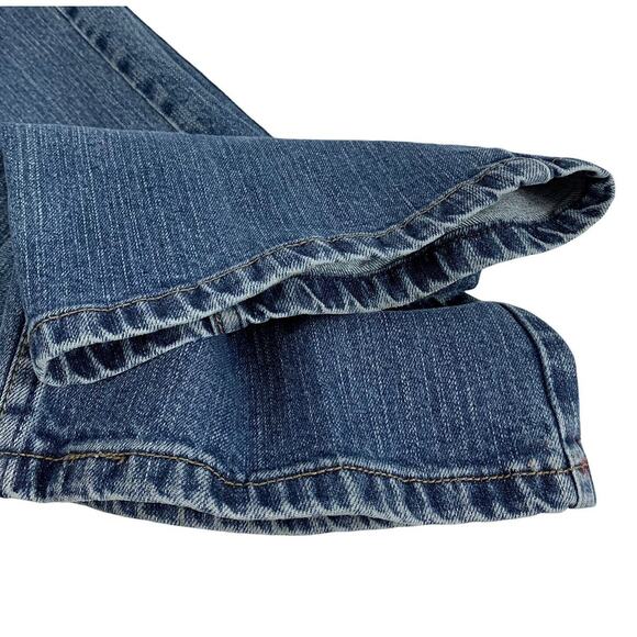 Levi Strauss Signature Jeans Misses 14 Short High Rise Bootcut Medium Wash Denim - Picture 7 of 7